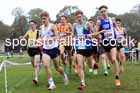 Junior Men, 2022 National Cross Country Relays, Berry Hill Park, Mansfield.  Photo: David T. Hewitson/Sports for All Pics